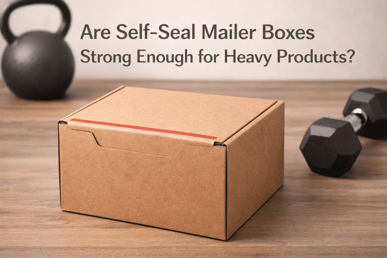 Are Self-Seal Mailer Boxes Strong Enough for Heavy Products?